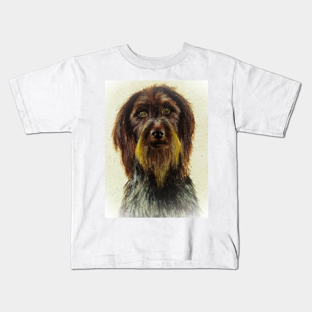 Scruffy Dog Kids T-Shirt by Indicative of Hannah